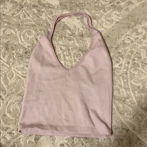 out from under lilac halter top